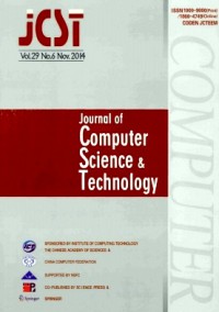 計算機(jī)科學(xué)技術(shù)學(xué)報雜志